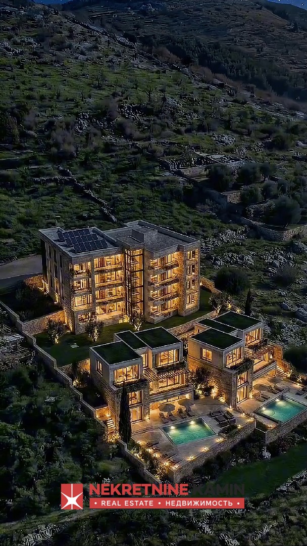 Plac za gradnju apart hotela, pogled na more, Budva, Reževići